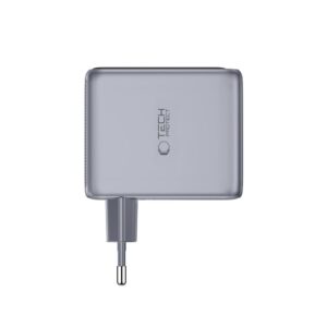 Tech-Protect POWERVISION NC100W-GAN 3 PRIEVADŲ TINKLO ĮKROVIKLIS PD 100W / QC3.0 TAMSIAI PILKAS - Image 8