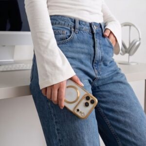 TECH-PROTECT MAGFLEX MagSafe Apple iPhone 17 PRO MAX / 18 PRO MAX BLIZGUS AUKSINIS - Image 8