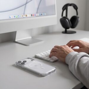 TECH-PROTECT MAGSTAND MagSafe CC Apple iPhone 17 PRO MAX / 18 PRO MAX SKAIDRUS - Image 8
