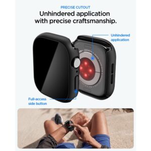 SPIGEN THIN FIT 360 APPLE WATCH 10 / 11 (46 MM) JUODAS - Image 8