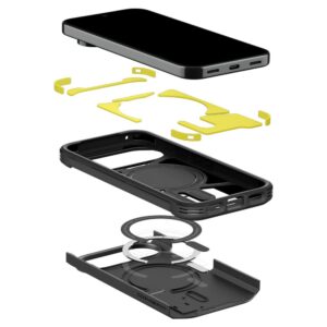 SPIGEN TOUGH ARMOR MAG MAGSAFE DĖKLAS GOOGLE PIXEL 11 PRO JUODAS - Image 8