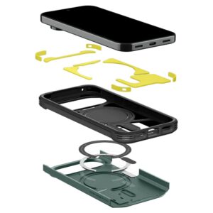 SPIGEN TOUGH ARMOR MAG MAGSAFE DĖKLAS GOOGLE PIXEL 11 PRO ABYSS GREEN - Image 8