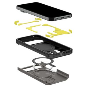 SPIGEN TOUGH ARMOR MAG MAGSAFE DĖKLAS GOOGLE PIXEL 11 PRO GUNMETAL - Image 8
