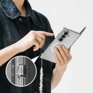 RINGKE SLIM MAGNETIC MAGSAFE GALAXY Z FOLD 8 ULTRA CLEAR - Image 8