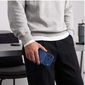 TECH-PROTECT BASICMAG MAGSAFE Apple iPhone 17 PRO MAX / 18 PRO MAX MATINIS TAMSIAI MĖLYNAS - Image 8