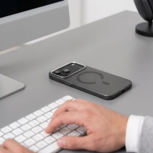TECH-PROTECT MAGZERO MAGSAFE Apple iPhone 17 PRO MAX / 18 PRO MAX MATINIS JUODAS - Image 8