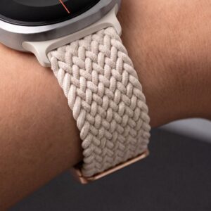 TECH-PROTECT NYLONMAG SAMSUNG GALAXY WATCH 8 / 9 / CLASSIC (40 / 44 / 46 MM) STARLIGHT - Image 8