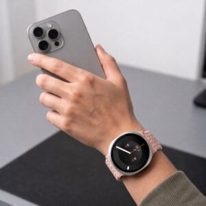 TECH-PROTECT NYLONMAG SAMSUNG GALAXY WATCH 8 / 9 / CLASSIC (40 / 44 / 46 MM) DUSTY ROSE - Image 8