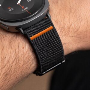 TECH-PROTECT NYLON CLASP SAMSUNG GALAXY WATCH ULTRA 1 / 2 2024-2026 (47 MM) JUODAS - Image 8