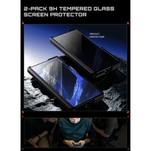 SUPCASE UB AERO MAGSAFE 2-SET GALAXY Z FOLD 8 ULTRA ARAMID JUODAS - Image 8