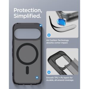 SPIGEN ULTRA HYBRID MAG MAGSAFE GOOGLE PIXEL 11 DĖKLAS FROST BLACK - Image 8