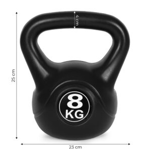 8 kg svarmuo mankštai, hantelis, svorio kamuolys, fitneso svoris, ModernHome - Image 9