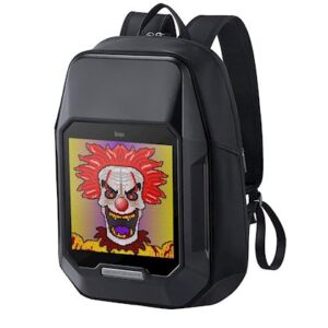 Divoom Art LED Smart Cyberpunk backpack, black