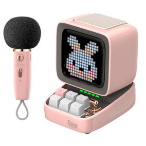 Divoom Ditoo 5M Pixel Art Speaker, pink