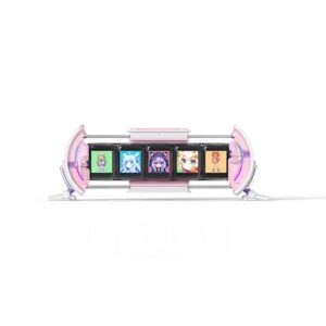 Divoom TimesGate II Cyperpunk Multi-Screen, pink