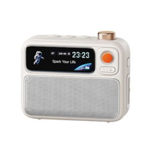 Divoom FlowToo All-Day Lifestyle Speaker, white