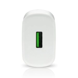 Tinklo įkroviklis 1× USB Quick Charge 3.0 18 W, baltas - Image 3