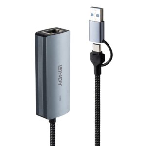 Lindy 43415 sąsajos šakotuvas USB 3.2 Gen 2 (3.1 Gen 2) Type-C 5000 Mbit/ai Pilka - Image 3