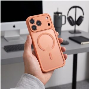 Tech-Protect BASICMAG MagSafe Apple iPhone 17 PRO MAX / 18 PRO MAX MATINIS COSMIC ORANGE - Image 9