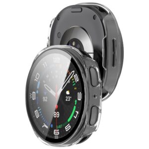 Tech-Protect DEFENSE 2-PACK SAMSUNG Samsung Galaxy WATCH 8 / 9 (40 MM) MATINIS JUODAS IR SKAIDRUS - Image 9