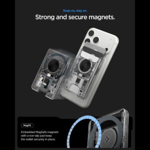 Spigen ULTRA HYBRID Wallet MagSafe MAGNETINIS KORTELIŲ DĖKLAS NEO ONE - Image 9