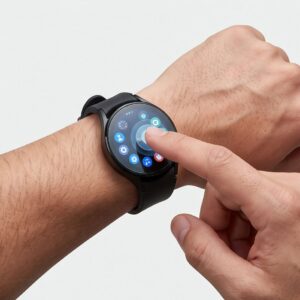 GRŪDINTAS STIKLAS Tech-Protect EASY SET+ 2-PACK SAMSUNG Samsung Galaxy WATCH 8 / 9 (44 MM) SKAIDRUS - Image 8