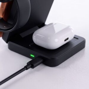 TECH-PROTECT A56 3IN1 MAGNETINIS MagSafe BELAIDIS ĮKROVIKLIS 25W QI2.2 JUODAS - Image 9