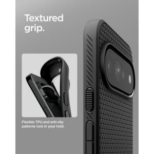 SPIGEN LIQUID AIR GOOGLE PIXEL 11 PRO XL MATINIS JUODAS - Image 9