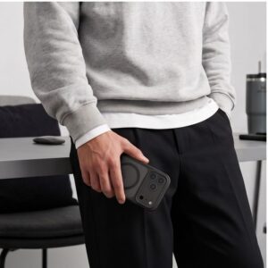 TECH-PROTECT BASICMAG MAGSAFE Apple iPhone 17 PRO MAX / 18 PRO MAX MATINIS JUODAS - Image 9