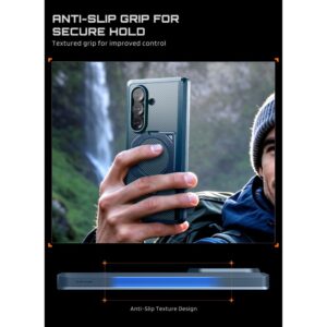 SUPCASE UB AERO MAGSAFE 2-DALIŲ RINKINYS GALAXY Z FOLD 8 ULTRA ARAMID BLUE - Image 9