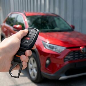 SPIGEN TK100 TOYOTA RAKTO PAKABUKO DĖKLAS JUODAS - Image 10