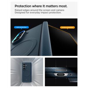Spigen AirSkin Aramid MagSafe Samsung Galaxy Z FOLD 8 ULTRA NAVY - Image 9
