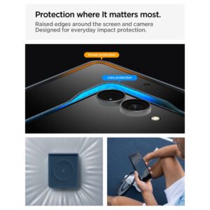Spigen AirSkin Aramid MagSafe Samsung Galaxy Z FLIP 8 NAVY - Image 9