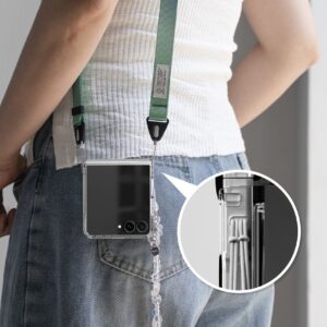 RINGKE FUSION FLAP MAGNETINIS MagSafe DĖKLAS Samsung Galaxy Z FLIP 8 SKAIDRUS - Image 9