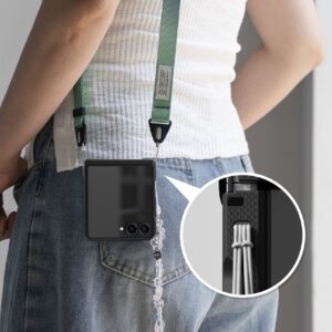 RINGKE ONYX FLAP Samsung Galaxy Z FLIP 8 JUODAS - Image 9