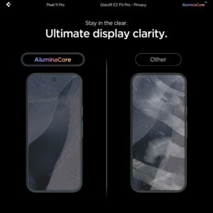 PRIVATUMĄ UŽTIKRINANTIS STIKLAS Spigen GLAS.TR EZ FIT PRO AC 2-PACK GOOGLE PIXEL 9 / 9 PRO / 10 PRO / 11 PRO PRIVACY - Image 9