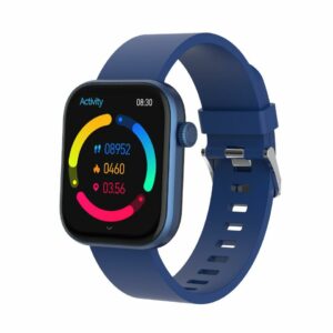 Denver SWC-185BU Išmanusis arba sportinis laikrodis 4,7 cm (1.85") AMOLED Skaitmeninis 390 x 450 pikseliai Lietimui jautrus ekranas Mėlyna