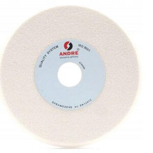 ANDRE PROFILUOTAS ŠLIFAVIMO DISKAS 200mm x 10mm x 32mm 99A60K7VE01-35 BALTAS "TYP 1C" - Image 1