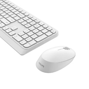 Philips 3000 series SPT6307W/00 klaviatūra Pelė įskaityta Universalus Radijo dažnio belaidė QWERTY Anglų Balta - Image 2