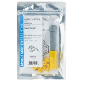 Smartkeeper NL03PKYL jungčių blokatorius Prievadų blokatorius + raktas RJ-45 Geltona 1 vnt - Image 1