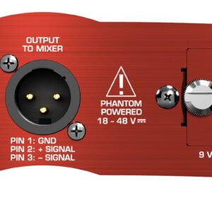 Behringer GI100 paskirstymo dėžutė Juoda, Raudona - Image 2