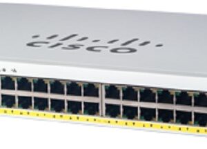 Cisco CBS220-24P-4G Valdomas L2 Gigabit Ethernet (10/100/1000) Maitinimas per Eternetą (PoE) 1U Balta