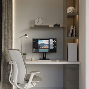JAPANNEXT JN-IPS2380UHDR-C65W-HSP kompiuterio monitorius 60,5 cm (23.8") 3840 x 2160 pikseliai 4K Ultra HD LED Juoda - Image 3