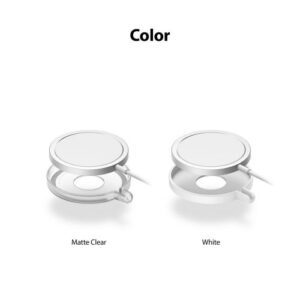 Ringke MagSafe įkroviklio dėklas Slim Matte Clear - Image 2