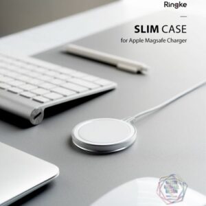 Ringke MagSafe įkroviklio dėklas Slim Matte Clear - Image 9