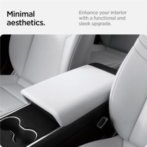 Spigen Tesla Armrest Cushion, white - Tesla Model Y/3 - Image 4