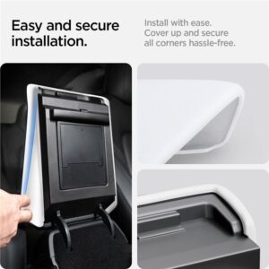 Spigen Tesla Armrest Cushion, white - Tesla Model Y/3 - Image 9