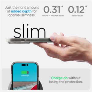 Spigen Crystal Hybrid, crystal clear - Apple iPhone 14 Pro Max - Image 5