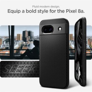 Spigen Liquid Air, matte black - Google Pixel 8a - Image 7