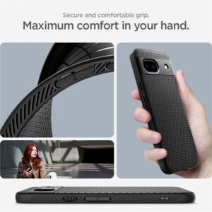 Spigen Liquid Air, matte black - Google Pixel 8a - Image 10